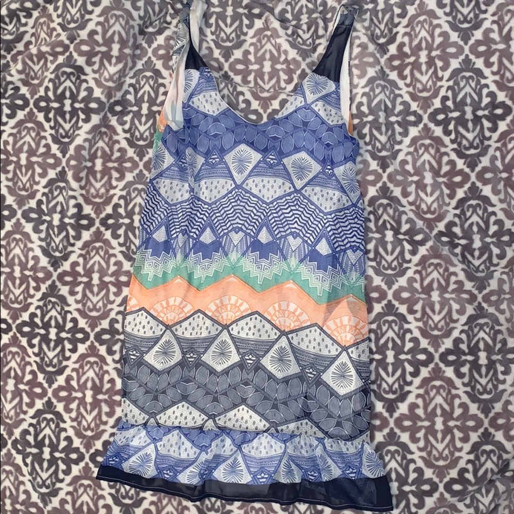 Bohemian shift dress